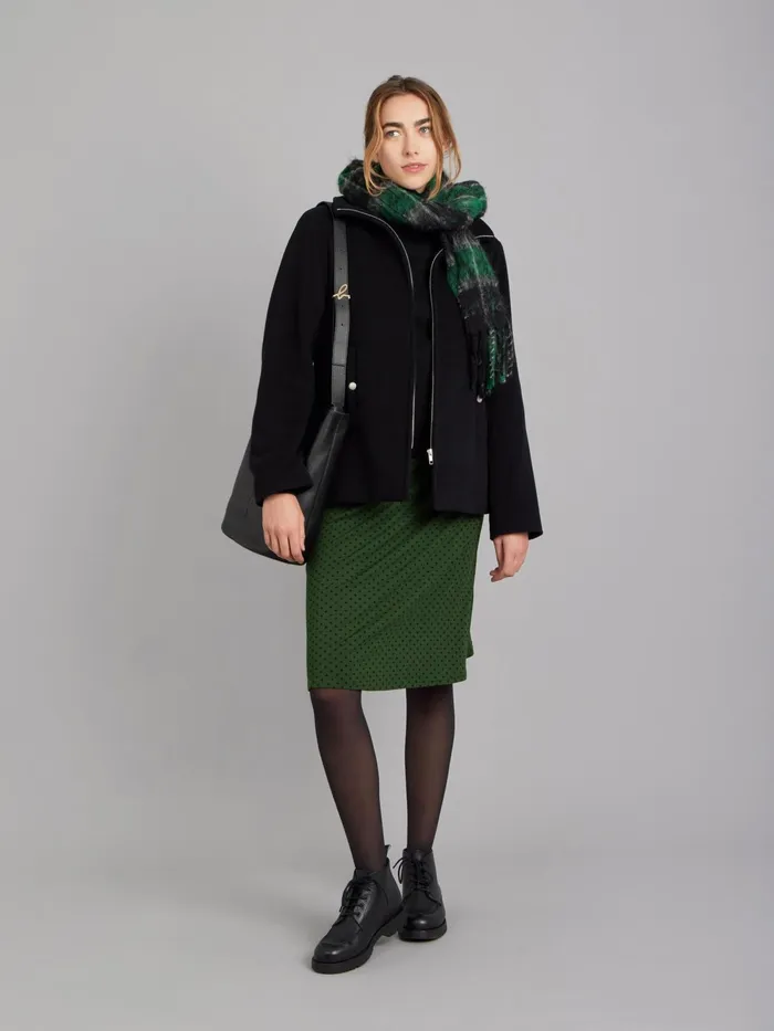 Women Agns B Jumpers Black Yack Wool Poche Jumper