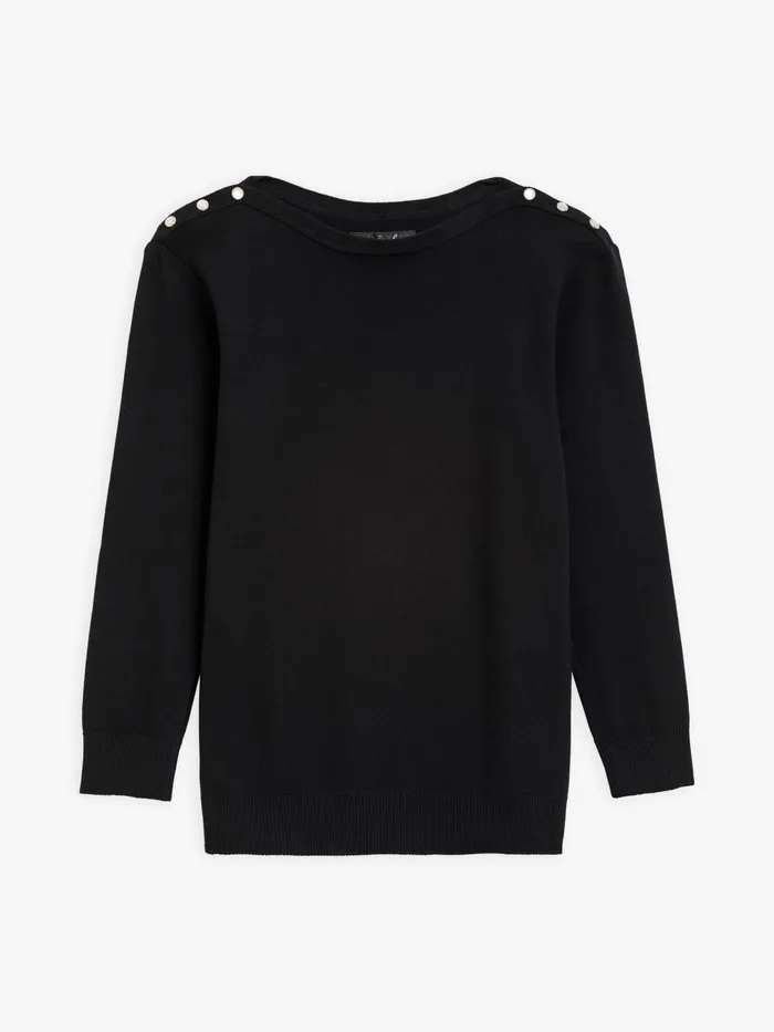 Women Agns B Jumpers Cotton Knit Badiane 34 Sleeves Tshirt