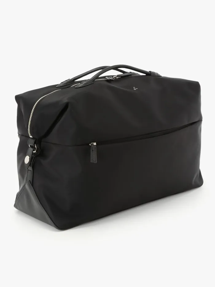 Women Agns B Large Bags and Totes Black Nylon Strap Bag