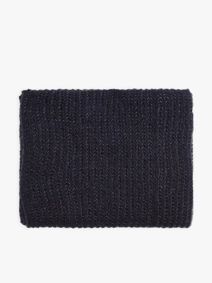 Women Agns B Scarves Blue Chlo Lurex Scarf