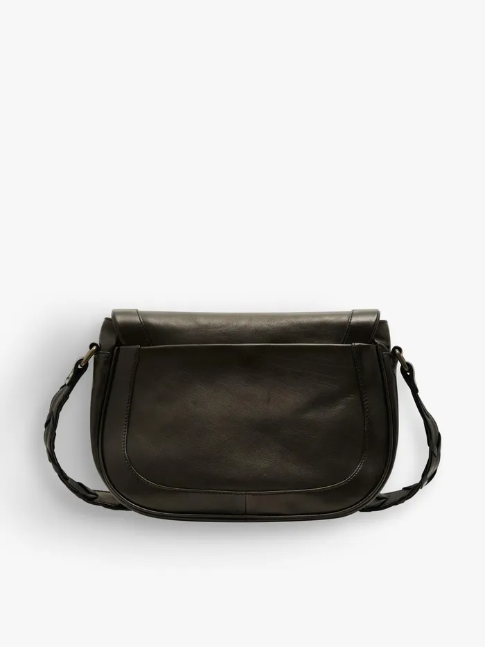 Women Agns B Shoulder Bags Black Leather Marnie Bis Shoulder Bag
