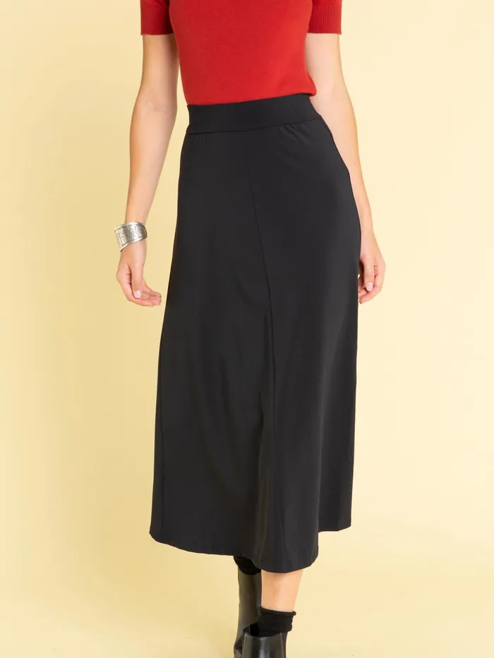 Women Agns B Skirts and Shorts Black Brazil Long Skirt