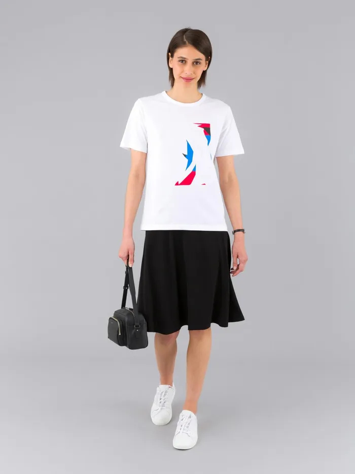 Women Agns B Skirts and Shorts Black Crpe Jersey Brazil Skirt