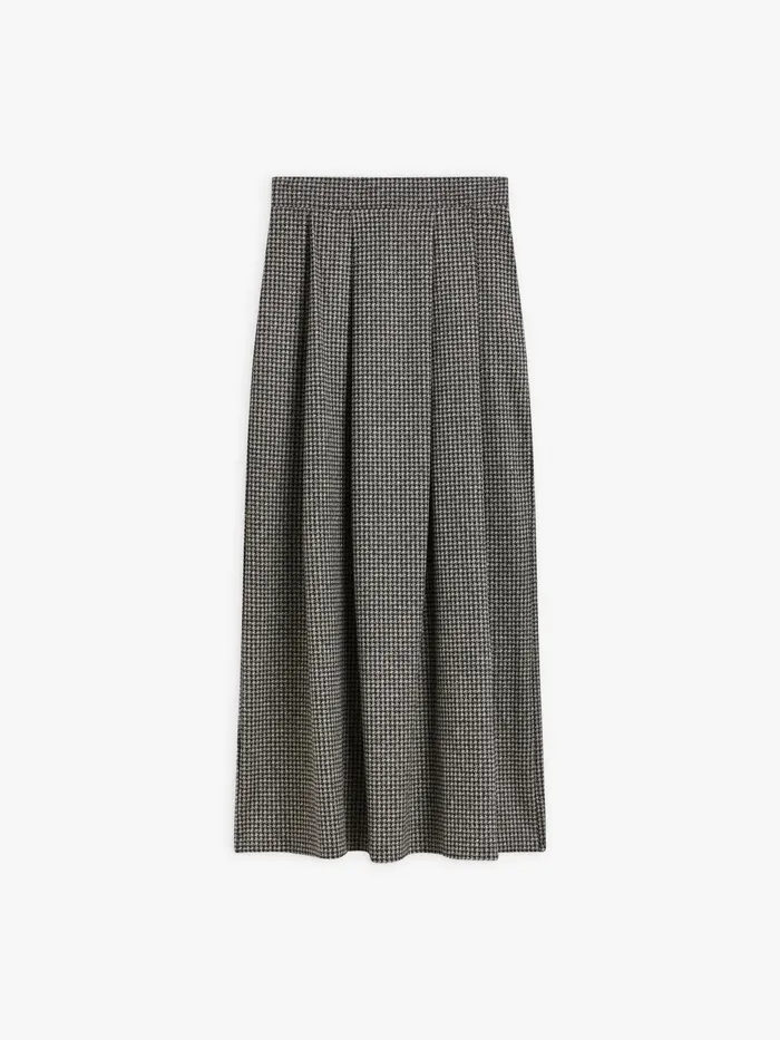 Women Agns B Skirts and Shorts Black Jacquard Early River Skirt