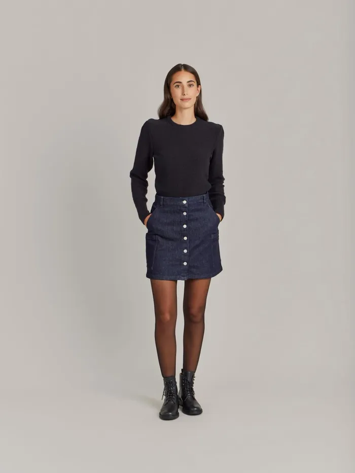 Women Agns B Skirts and Shorts Denim Cotton Skirt