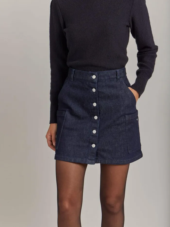 Women Agns B Skirts and Shorts Denim Cotton Skirt