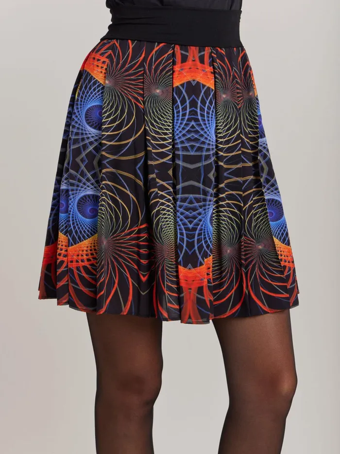 Women Agns B Skirts and Shorts Viscose Printed Ikon Skirt