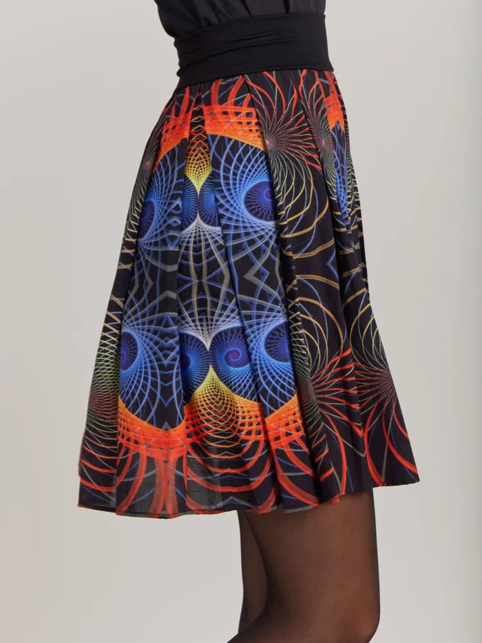 Women Agns B Skirts and Shorts Viscose Printed Ikon Skirt