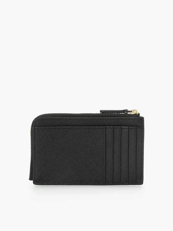 Women Agns B Small Leather Goods Black Leather Cardholder