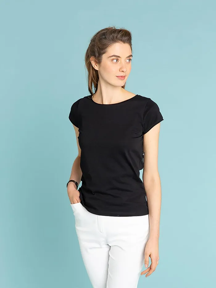 Women Agns B Tshirts and Tank Tops Black Short Sleeve Australia Tshirt