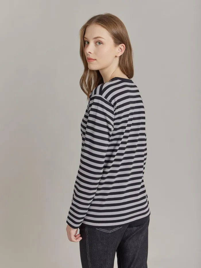 Women Agns B Tshirts and Tank Tops Black Striped Cool Tshirt