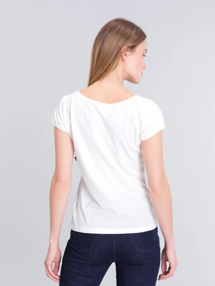Women Agns B Tshirts and Tank Tops White Short Sleeve Australia Tshirt