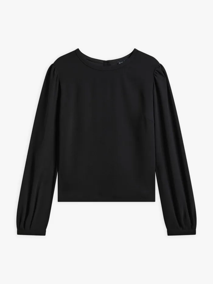 Women Agns B Tops and Shirts Black Polyester Top