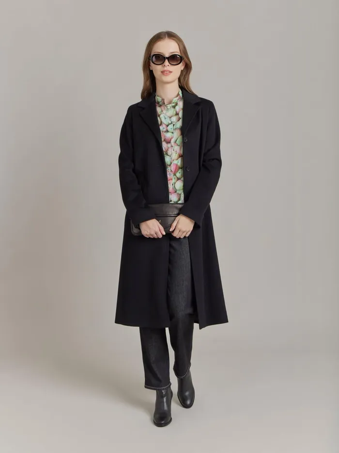 Women Agns B Tops and Shirts Cotton Apple Print Shirt