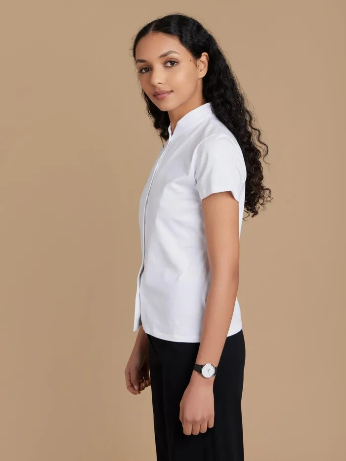 Women Agns B Tops and Shirts White Cotton Violaine Shirt