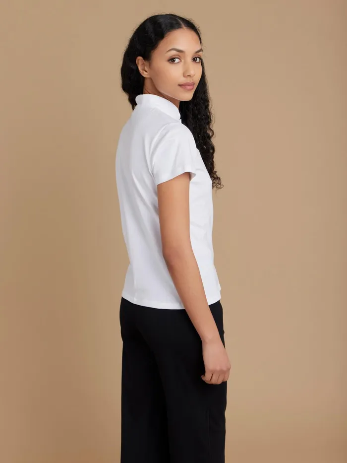 Women Agns B Tops and Shirts White Cotton Violaine Shirt
