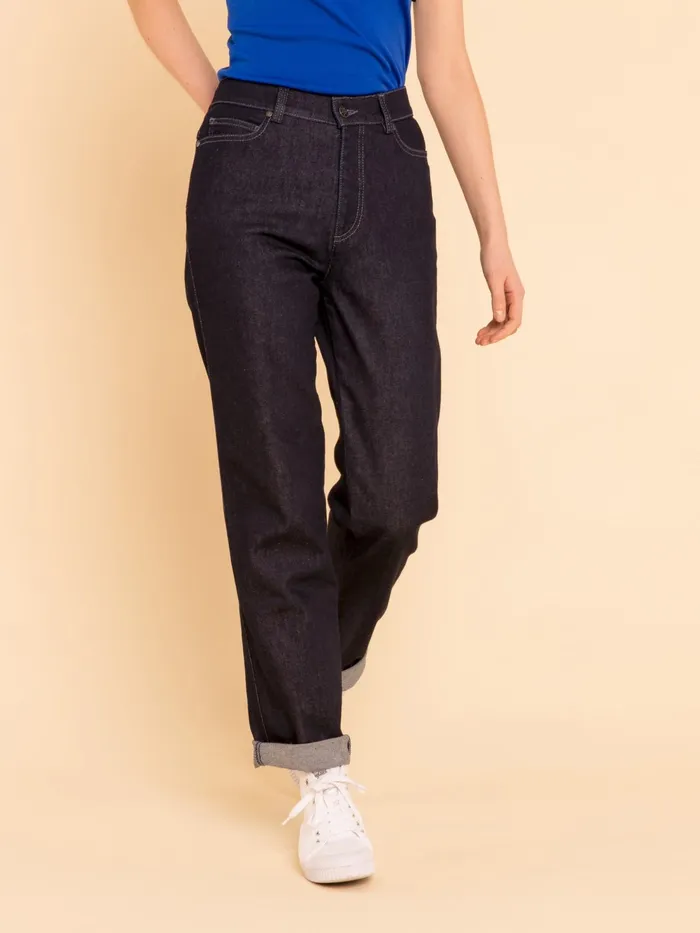 Women Agns B Trousers and Jeans 2 Blue Regular Jeans