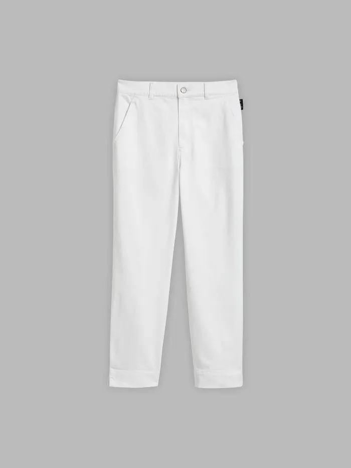 Women Agns B Trousers and Jeans White 78length Marilyn Jeans