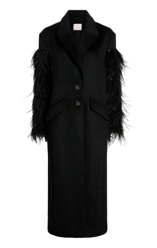 Women Ali Coat Black Cinq Sept Outerwear