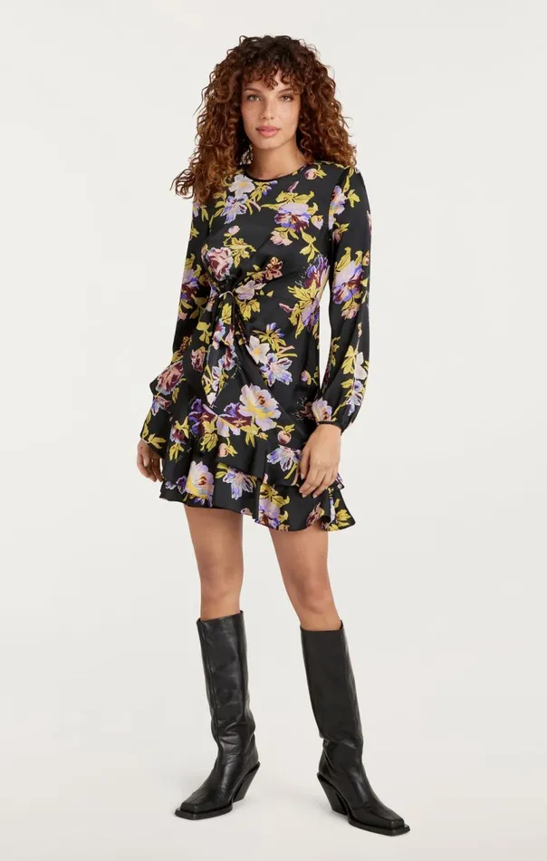 Women Alice Dress Blackmulti Cinq Sept Mini