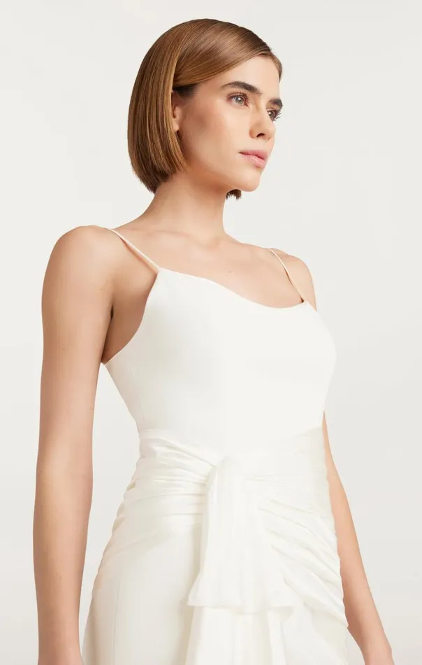 Women Anselle Dress Ivory Cinq Sept Cocktail and Evening