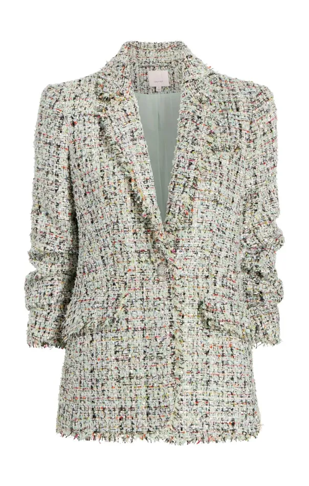 Women Anya Boucle Khloe Blazer Patinamulti Cinq Sept Blazers