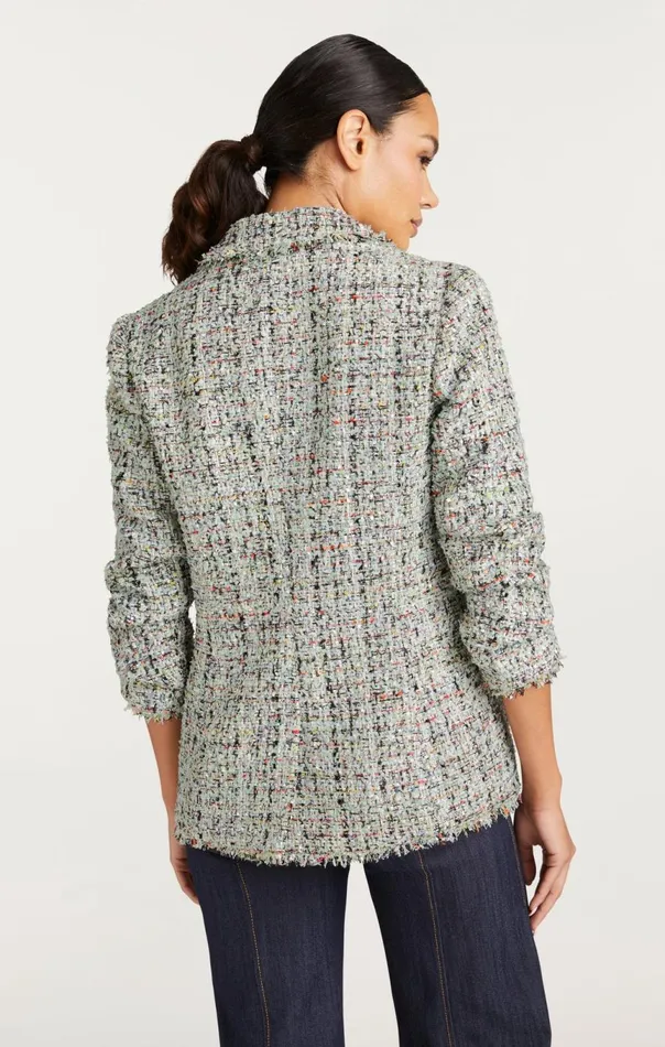 Women Anya Boucle Khloe Blazer Patinamulti Cinq Sept Blazers
