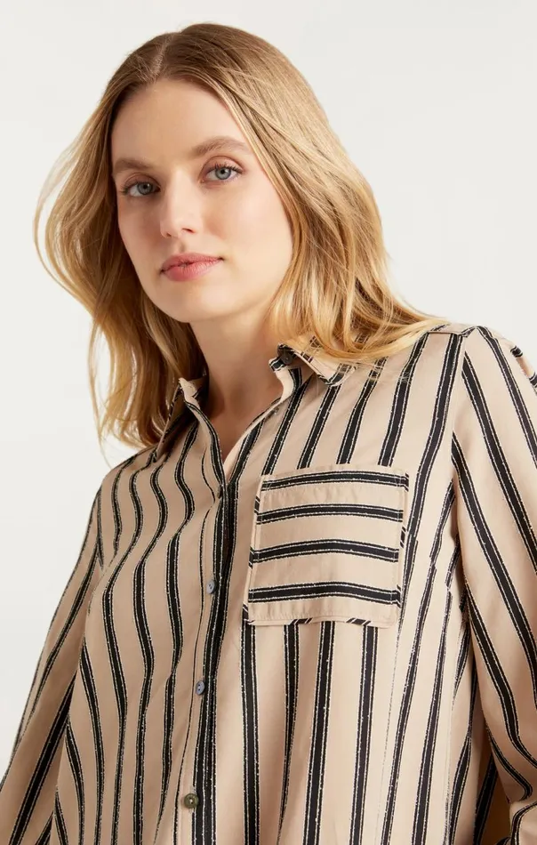 Women Arlette Dress Khakiblack Cinq Sept Mini