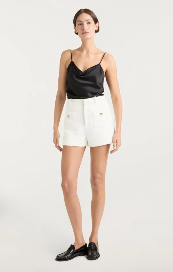 Women Auden Short White Cinq Sept Shorts