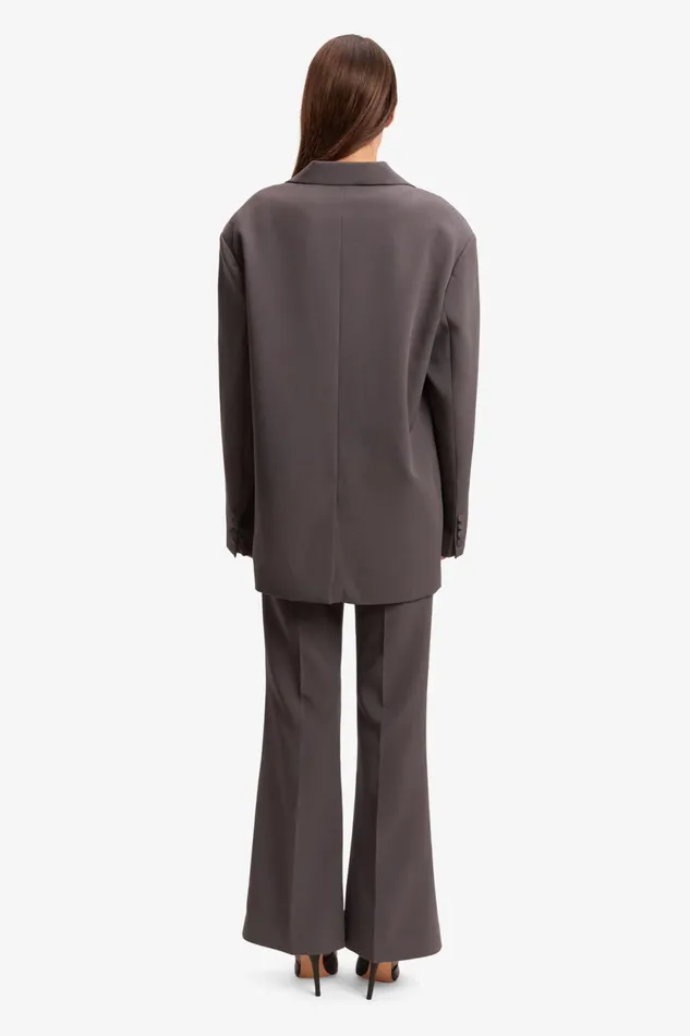 Women Bardot Blazers Akia Oversized Blazer In Charcoal Charcoal
