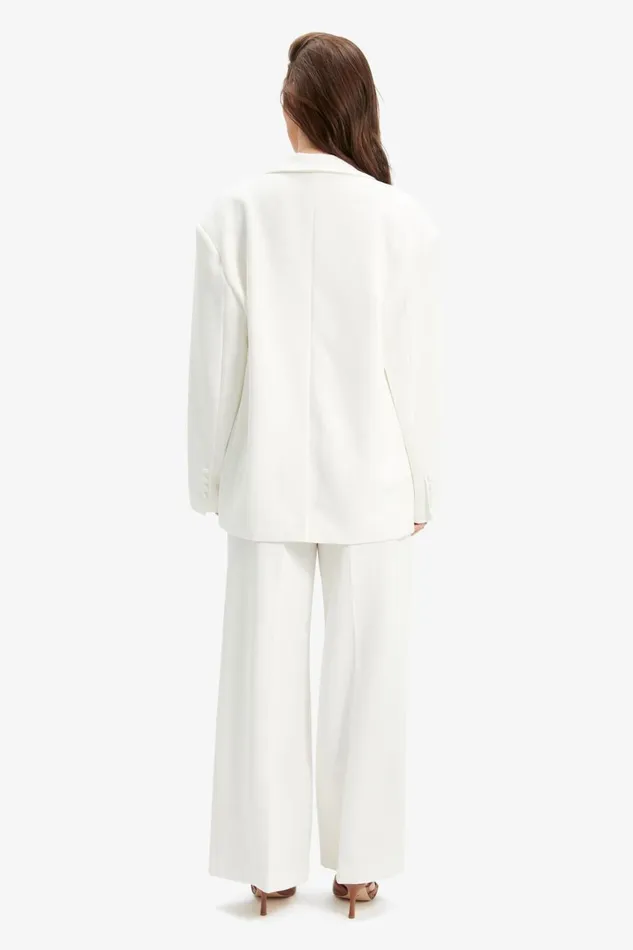 Women Bardot Blazers Malene Oversized Blazer In Orchid White Orchid White Women Bardot Blazers Malene Oversized Blazer In Orchid White Orchid White