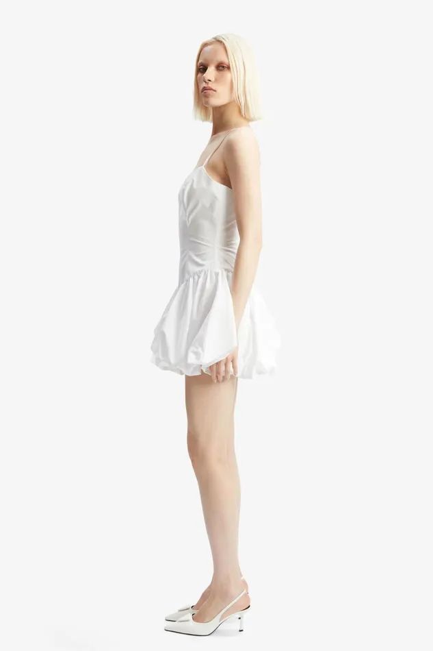 Women Bardot Day To Night Dresses Lissett Poplin Mini Dress In Orchid White Orchid White Women Bardot Day To Night Dresses Lissett Poplin Mini Dress In Orchid White Orchid White