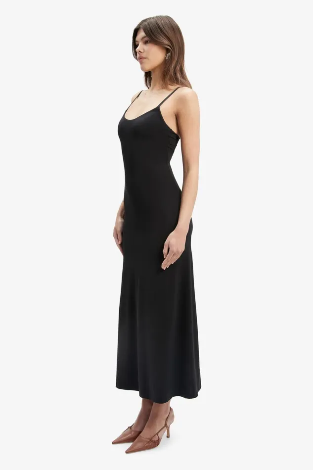 Women Bardot Day To Night Dresses Nadira Maxi Dress In Black Black Women Bardot Day To Night Dresses Nadira Maxi Dress In Black Black