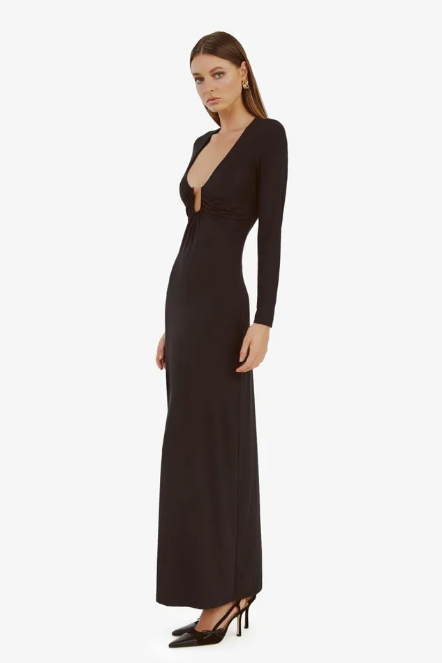 Women Bardot Day To Night Dresses Remmy Maxi Dress In Black Black Women Bardot Day To Night Dresses Remmy Maxi Dress In Black Black