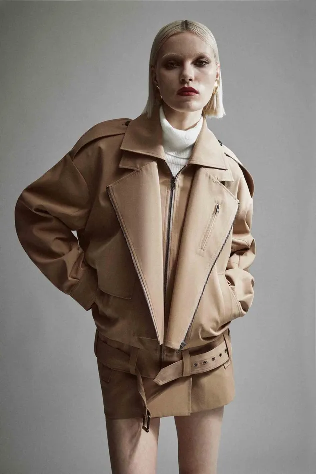 Women Bardot Jackets Kavi Oversized Jacket In Camel Camel