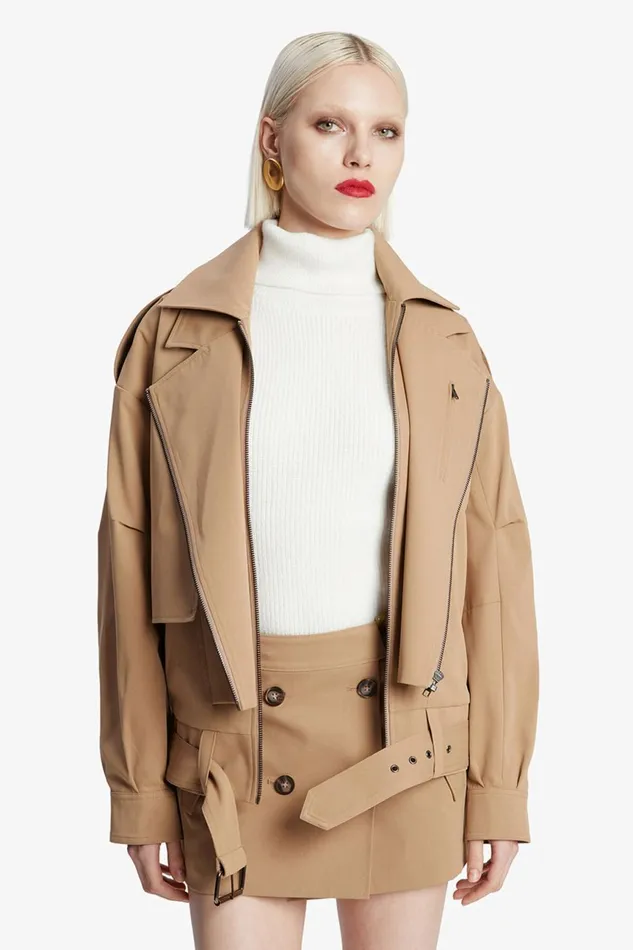 Women Bardot Jackets Kavi Oversized Jacket In Camel Camel Women Bardot Jackets Kavi Oversized Jacket In Camel Camel