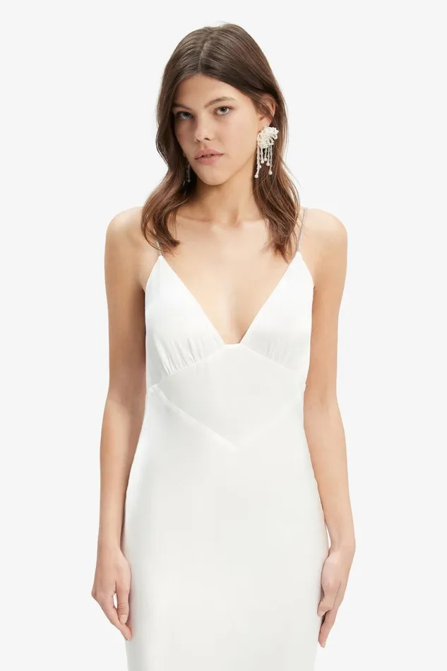 Women Bardot Occasion Dresses Capri Diamonte Slip Dress In Orchid White Orchid White Women Bardot Occasion Dresses Capri Diamonte Slip Dress In Orchid White Orchid White