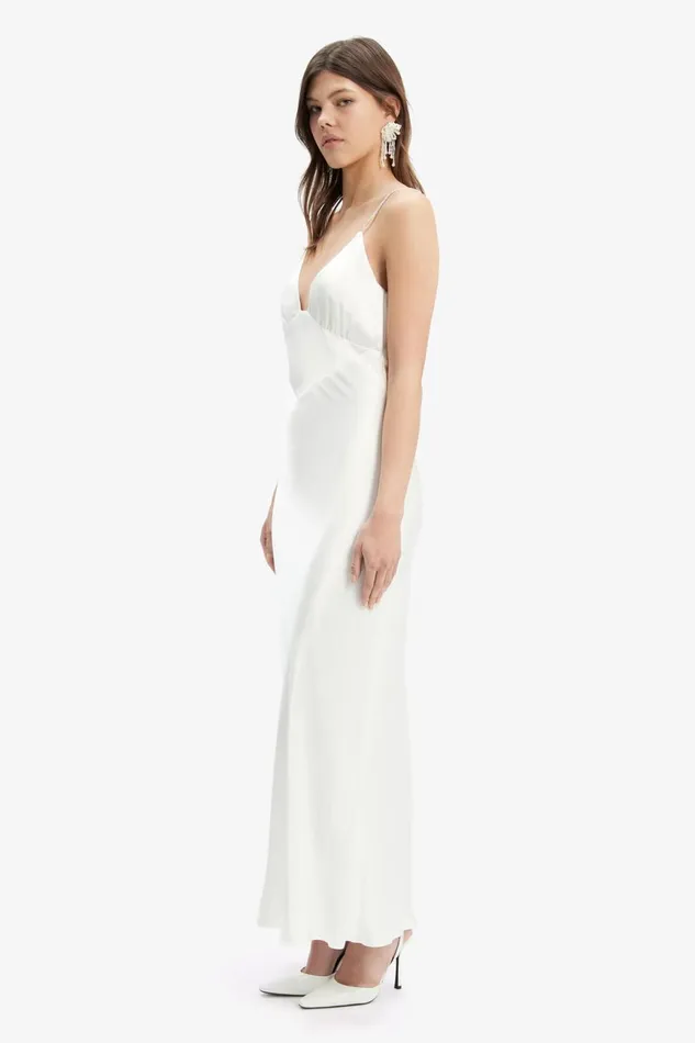 Women Bardot Occasion Dresses Capri Diamonte Slip Dress In Orchid White Orchid White Women Bardot Occasion Dresses Capri Diamonte Slip Dress In Orchid White Orchid White