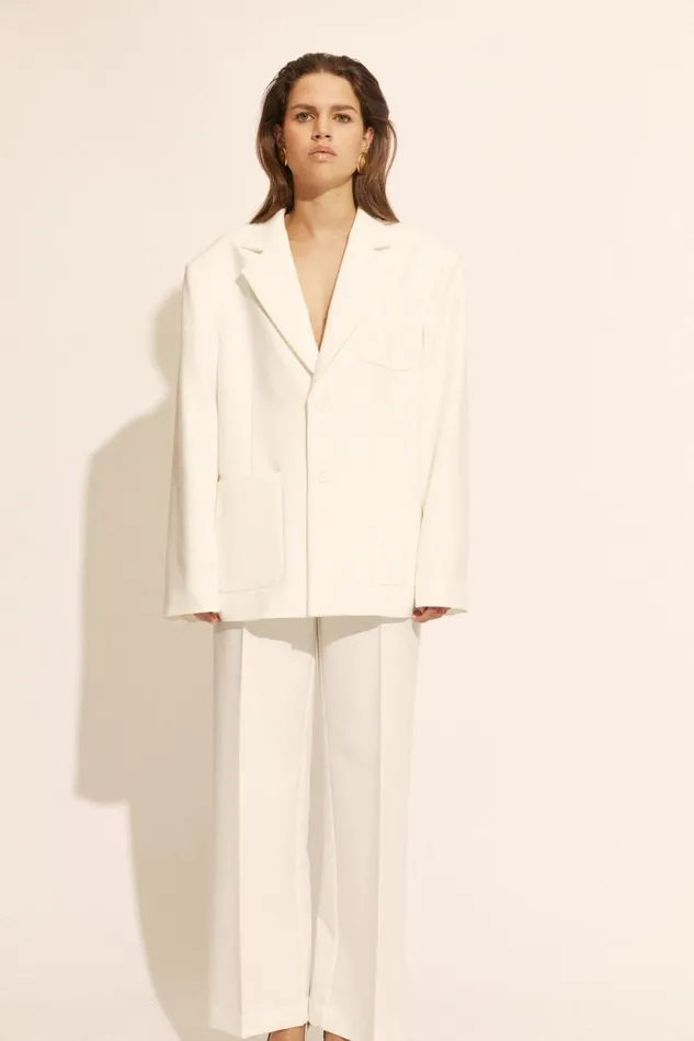 Women Bardot Pants Callista Pant In Orchid White Orchid White