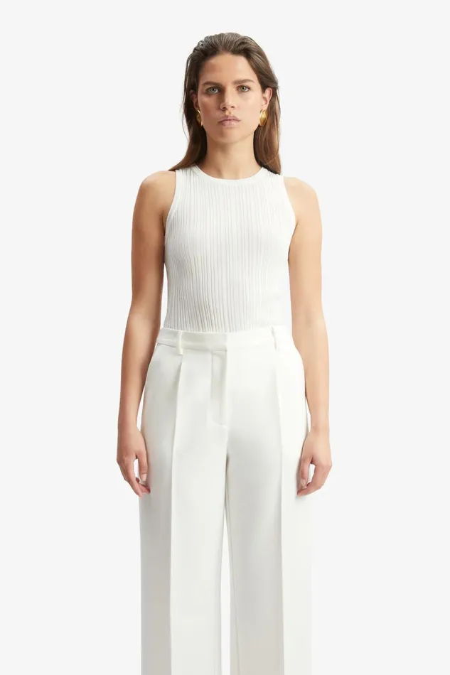 Women Bardot Pants Callista Pant In Orchid White Orchid White Women Bardot Pants Callista Pant In Orchid White Orchid White