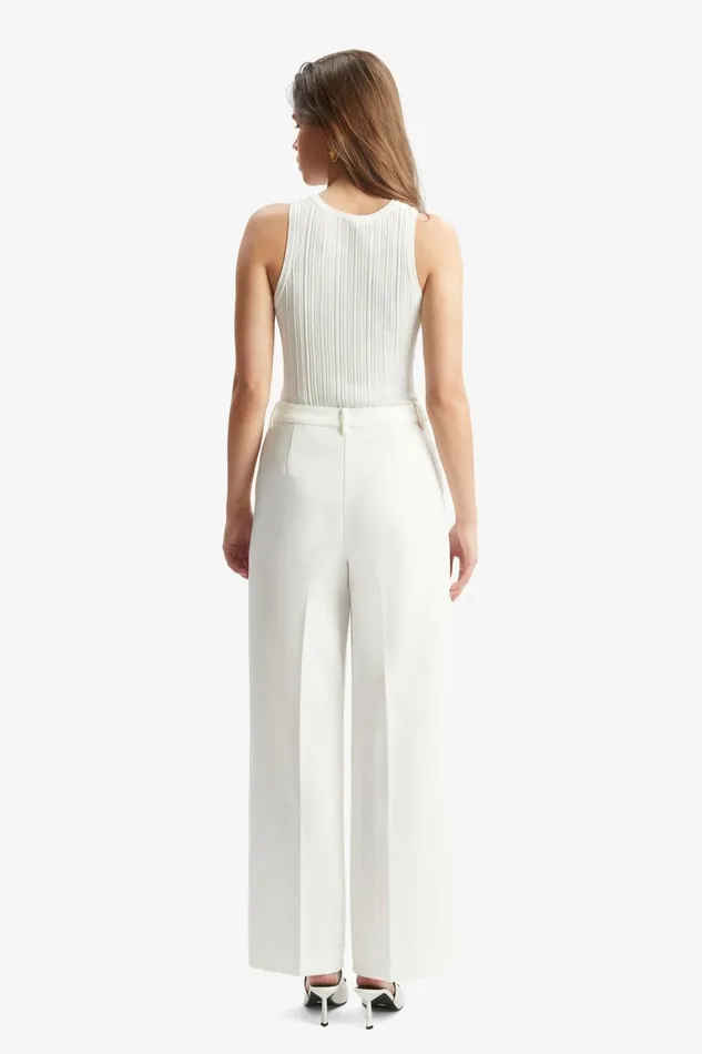Women Bardot Pants Callista Pant In Orchid White Orchid White Women Bardot Pants Callista Pant In Orchid White Orchid White