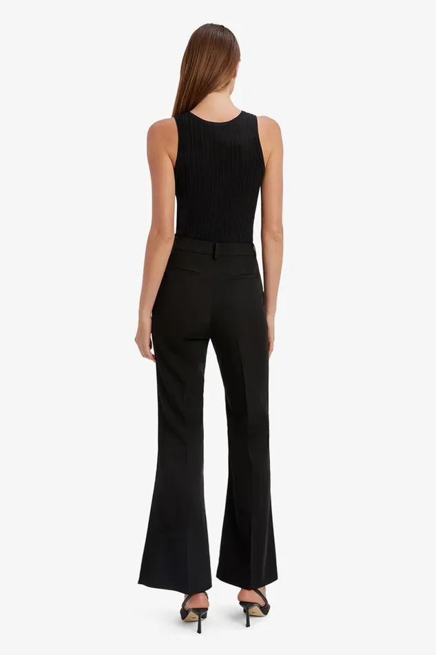 Women Bardot Pants Halifax Slim Flare Pant In Black Black Women Bardot Pants Halifax Slim Flare Pant In Black Black