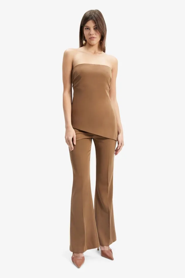 Women Bardot Pants Halifax Slim Flare Pant In Chocolate Chocolate Women Bardot Pants Halifax Slim Flare Pant In Chocolate Chocolate
