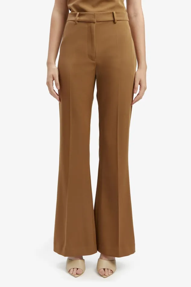 Women Bardot Pants Halifax Slim Flare Pant In Chocolate Chocolate Women Bardot Pants Halifax Slim Flare Pant In Chocolate Chocolate