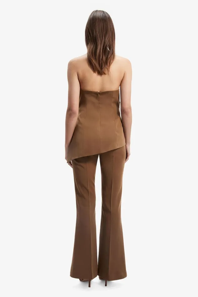 Women Bardot Pants Halifax Slim Flare Pant In Chocolate Chocolate Women Bardot Pants Halifax Slim Flare Pant In Chocolate Chocolate