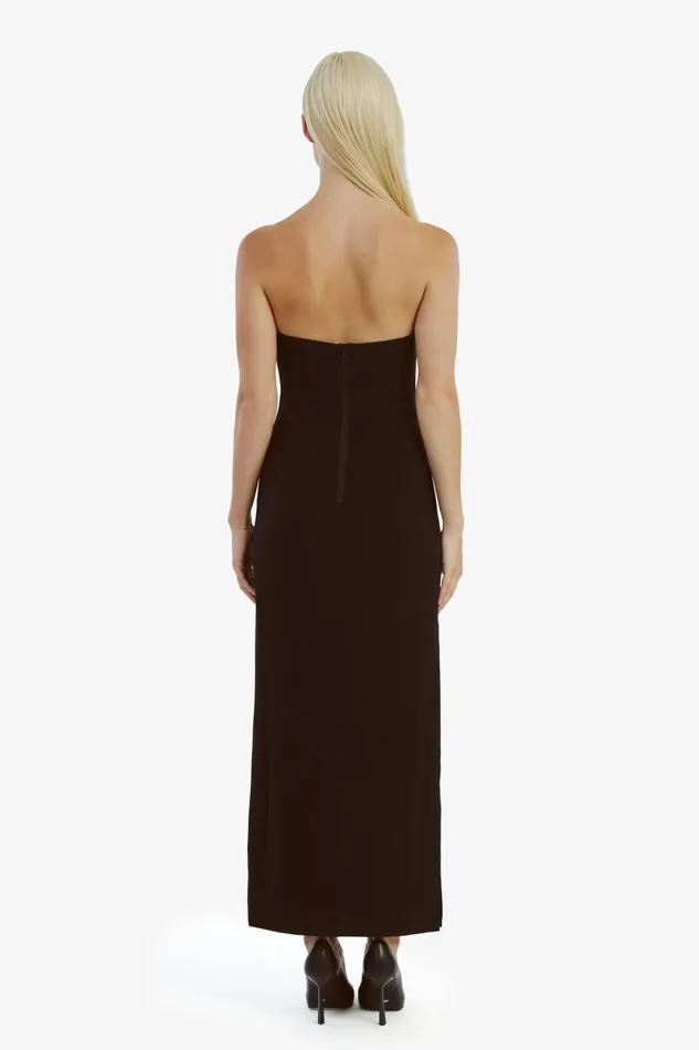Women Bardot Party Dresses Eleni Diamante Midi Dress In Black Black Women Bardot Party Dresses Eleni Diamante Midi Dress In Black Black