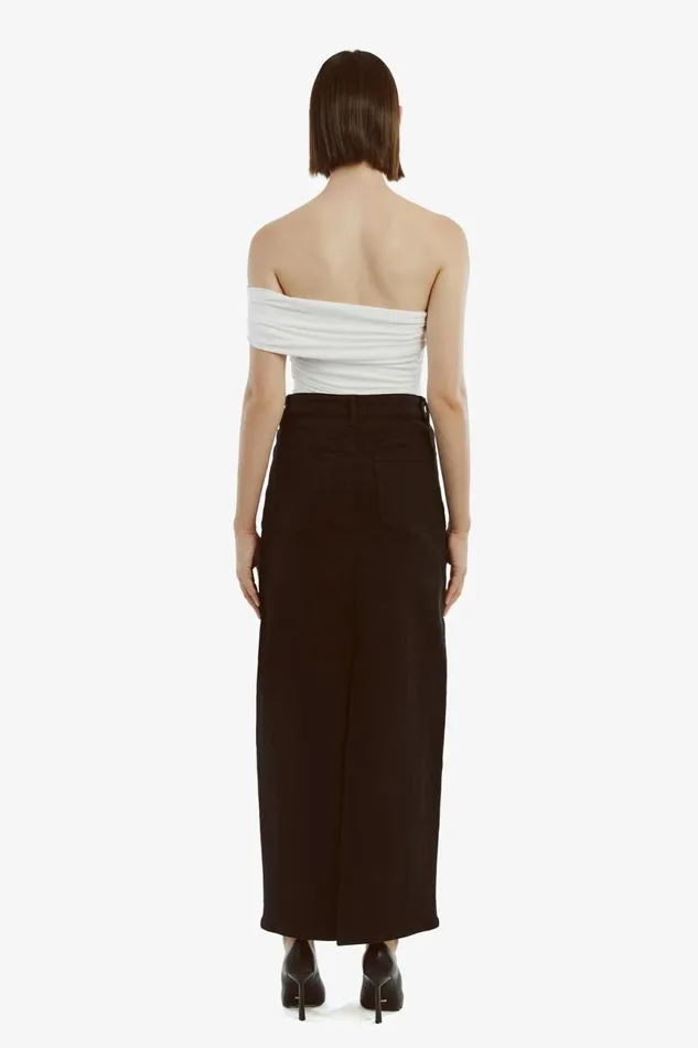 Women Bardot Party Tops Anina Knit Top In Orchid White Orchid White Women Bardot Party Tops Anina Knit Top In Orchid White Orchid White