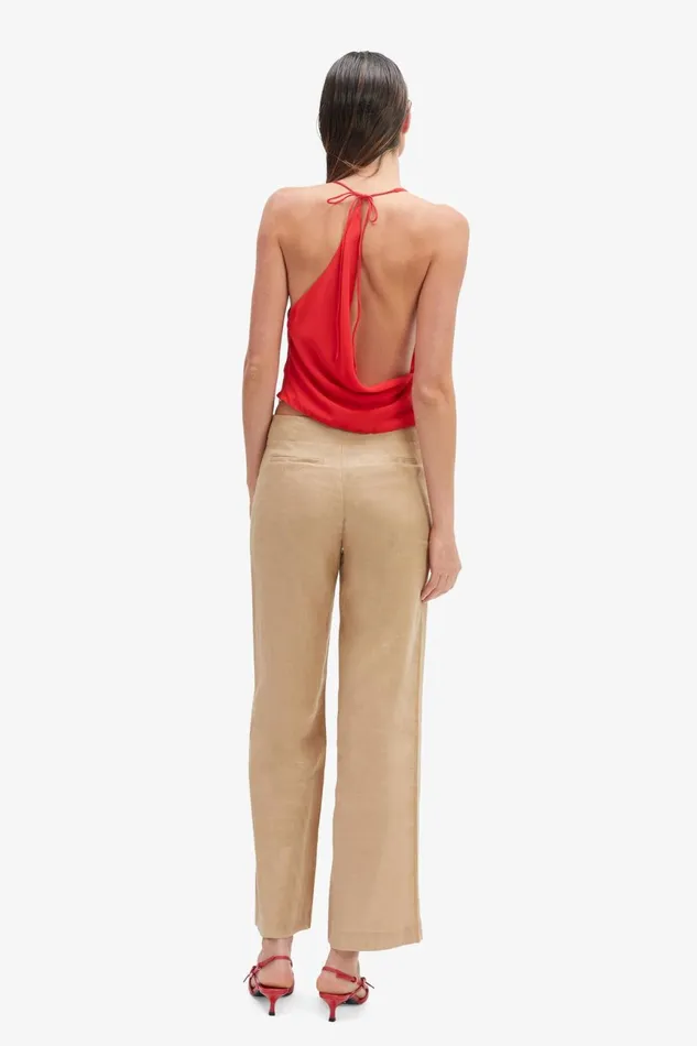 Women Bardot Party Tops Cherie Cowl Neck Top In Deep Red Deep Red Women Bardot Party Tops Cherie Cowl Neck Top In Deep Red Deep Red