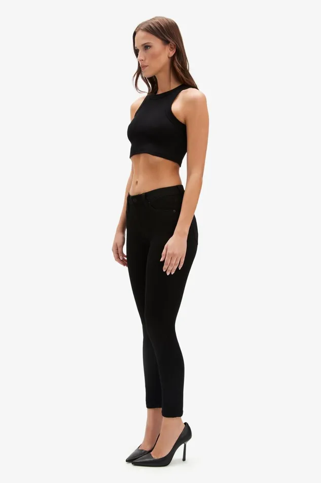 Women Bardot Skinny Jean Bella Mid Rise Jeans In Black Black Women Bardot Skinny Jean Bella Mid Rise Jeans In Black Black
