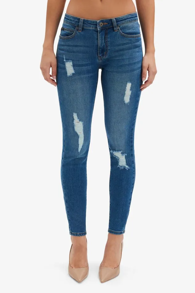 Women Bardot Skinny Jean Kate Hipster Jeans In Dark Denim Dark Denim Women Bardot Skinny Jean Kate Hipster Jeans In Dark Denim Dark Denim
